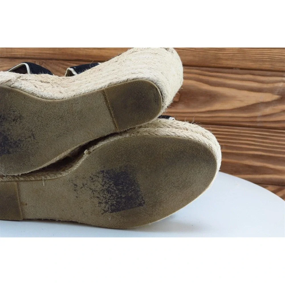 Steve Madden Heel Sz 7.5‎ Platform Black Synthetic M Erryn